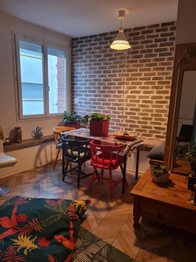 Chambre Grand Appartement Perpignan Bagian luar foto